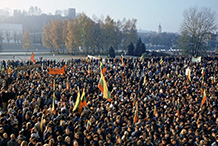 Sąjūdžio suvažiavimas Vilniuje. 1988 m. spalio 22 d.